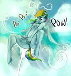  2015 anthro anthrofied anus blindcoyote cloud colored equine female friendship_is_magic glo-in-the-dark hair long_hair mammal multicolored_hair my_little_pony nude outside pegasus pussy rainbow_dash_(mlp) rainbow_hair solo spread_legs spreading wings 
