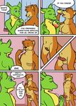  ball_growth balls breast_expansion breasts comic dragon female growth intersex invalid_tag lutrina male mammal mustelid naughtygryph otter penis penis_growth soli transformation 