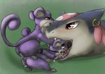  anal anal_insertion anal_penetration ball_gag crying cum dildo double_dildo female female_dom forced gag insertion male nintendo oral oral_vore penetration piercing pok&eacute;mon rape rattata saliva sex_toy smile tears teeth typhlosion video_games vore 