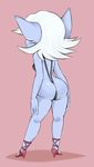  anthro bandlebro_(artist) butt camel_toe clothed clothing female hair league_of_legends simple_background smile solo tristana video_games white_hair yordle 