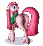  2015 alligator anatomically_correct animal_genitalia anus blue_eyes butt cutie_mark duo earth_pony equine equine_pussy female feral friendship_is_magic fur gummy_(mlp) hair horse long_hair looking_at_viewer male mammal my_little_pony nipples nude pink_fur pink_hair pinkamena_(mlp) pinkie_pie_(mlp) pony pussy reptile scalie simple_background smile teats tg-0 white_background 