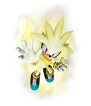  highres looking_at_viewer no_humans official_art red_eyes silver_the_hedgehog sonic_the_hedgehog super_silver transparent_background white_gloves 