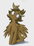  :&lt; equine fan_character female feral glo-in-the-dark mammal my_little_pony owl_eyes pegasus sitting solo transgressors-reworks wide_eyed wings 