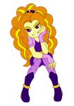  adagio_dazzle_(eg) equestria_girls female hair looking_at_viewer my_little_pony orange_hair purple_eyes solo 