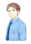  artist_name bad_id bad_pixiv_id brown_eyes brown_hair gekkan_shoujo_nozaki-kun hori_masayuki male_focus mery_(apfl0515) necktie sanpaku solo upper_body 