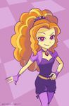  adagio_dazzle_(eg) equestria_girls female hair looking_at_viewer my_little_pony orange_hair red_eyes solo 