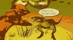  animated dinosaur english_text feral low_res raptor speech_bubble text unknown_artist what 