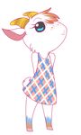  animal_crossing caprine chevre_(animal_crossing) female goat looking_at_viewer mammal nintendo solo video_games 