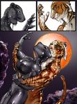  comic croft duo feline female male mammal moon panther rubber tiger transformation 