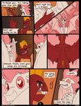  anthro comic dialogue dmann892 dragon fizzle_(mlp) friendship_is_magic garble_(mlp) male my_little_pony 