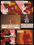  anthro comic dialogue dmann892 dragon fizzle_(mlp) friendship_is_magic garble_(mlp) male my_little_pony 