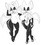  2015 anthro areola bat big_breasts breasts clothed clothing duo erect_nipples fan_character female half-dressed huge_breasts mammal nipples prostitution ravnic rouge_the_bat skimpy smile sonic_(series) topless whore wings 