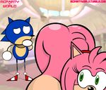  amy_rose bent_over butt mcpartyworld sonic_(series) sonic_boom 