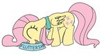  2015 bowl collar eating equine female fluttershy_(mlp) friendship_is_magic hair mammal my_little_pony pegasus petplay pink_hair roleplay skitterpone solo wings 