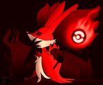  delphox fire j.f nintendo pok&eacute;mon video_games 