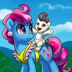  2015 cute earth_pony equine female feral friendship_is_magic horse karol_pawlinski male mammal mrs_cake_(mlp) my_little_pony pegasus pony pound_cake_(mlp) smile wings young 