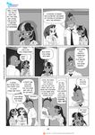  anthro anthrofied arthropod bed_head black_and_white breasts clothing comic crying disheveled_hair dragon equine female fly friendship_is_magic group hair horn insect male mammal messy_hair monochrome my_little_pony pajamas pia-sama rarity_(mlp) shocked slippers slit_pupils spike_(mlp) stained_clothing surprise tears twilight_sparkle_(mlp) unicorn 