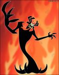  aku cartoon demon fire magic_user shogun sorrow verona verona7881 