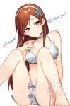  bad_id bad_twitter_id bikini breasts brown_eyes brown_hair hairband idolmaster idolmaster_cinderella_girls long_hair looking_at_viewer medium_breasts nitta_minami sakura_yuki_(clochette) smile solo swimsuit venus_syndrome 