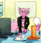  anthro bojack_horseman cat feline female mammal paiganism_(artist) princess_carolyn 