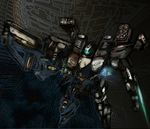  armored_core blade from_software gun lowres mecha missile_launcher rocket_launcher weapon 