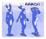  aaron avoid_posting balls butt conditional_dnp cute girly lagomorph male mammal model_sheet moodyferret penis rabbit sissy 