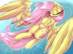  2015 absurd_res equine female feral fluttershy_(mlp) friendship_is_magic hi_res madacon mammal my_little_pony pegasus solo wings 