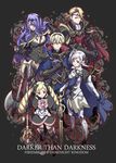  3girls armor axe black_armor blonde_hair book breasts brother_and_sister brothers brynhildr_(tome) camilla_(fire_emblem_if) cleavage dress elise_(fire_emblem_if) female_my_unit_(fire_emblem_if) fire_emblem fire_emblem_if grin hair_over_one_eye hair_ribbon hairband kizuki_miki large_breasts leon_(fire_emblem_if) lips long_hair marks_(fire_emblem_if) multiple_boys multiple_girls my_unit_(fire_emblem_if) purple_eyes purple_hair red_eyes ribbon serious siblings siegfried_(sword) sisters smile smirk sword twintails weapon 