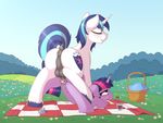  2015 anthro anus balls basket blush brother drink equine eyes_closed female friendship_is_magic glass horn incest male male/female mammal my_little_pony penetration penis pussy ratofdrawn shining_armor_(mlp) sibling sister twilight_sparkle_(mlp) unicorn vaginal 