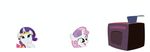  2014 animated bonbon_(mlp) dialogue english_text equine female friendship_is_magic i_animate_ponymotes lyra_heartstrings_(mlp) mammal my_little_pony oven rarity_(mlp) sweetie_belle_(mlp) text the_smooze_(mlp) 