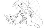  anal anal_penetration anthro anthrofied avian balls beak big_penis black_and_white breasts collar crossgender cum cum_splatter cute_fangs digital_drawing_(artwork) digital_media_(artwork) dragon dripping erection foot_fetish foot_on_breast friendship_is_magic gilda_(mlp) hand_on_hip hentaineko hippogryph humanoid_penis intersex kneeling looking_back lying mammal monochrome my_little_pony navel nipples on_side open_mouth orgasm_face partially_retracted_foreskin penetration penis penis_backwards precum sex size_difference spike spike_(mlp) tongue tongue_out torogao uncut 