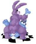  anal anal_penetration animatronic anus balls barefoot bonnie_(fnaf) buckteeth butt cum cum_in_ass cum_inside cum_on_anus cum_on_butt cum_on_penis five_nights_at_freddy&#039;s five_nights_at_freddy&#039;s_2 girly grasp half-closed_eyes lagomorph looking_down looking_up lying machine male male/male mammal on_back on_floor open_mouth orgasm penetration penis presenting presenting_hindquarters rabbit raised_leg robot sex smile squint toy_bonnie_(fnaf) unknown_artist video_games 