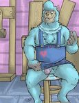  &lt;3 alpaca animal_crossing camelid cameronwolfe_(artist) cyrus_(animal_crossing) fur humanoid_penis mammal nintendo penis sitting solo tuft video_games 