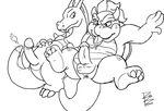  2015 3_toes after_sex anthro anus balls bowser bowserboy101 charizard claws cum cum_in_mouth cum_inside cum_on_tongue cum_string dragon duo erection gaping gaping_anus hair hand_on_stomach hindpaw horn interspecies koopa legs_up lying male male/male mario_bros masturbation monochrome nintendo nude on_back oral paws penis pok&eacute;mon reclining scalie simple_background smirk soles spreading sweat toe_claws toe_curl toes tongue tongue_out video_games white_background 