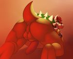  all_fours anthro anus backsack balls barefoot ben300 bowser butt chubby dragon erection horn hybrid king koopa looking_back male mario_bros nintendo nude open_mouth penis presenting presenting_hindquarters reptile royalty scalie sharp_teeth shell smile solo spikes squint teeth turtle video_games 