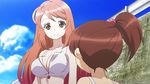  2girls :3 animated animated_gif asahina_mikuru blush breasts brown_hair child cleavage kyon_no_imouto long_hair multiple_girls nagato_yuki-chan_no_shoushitsu screencap smile suzumiya_haruhi_no_yuuutsu 
