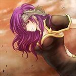  eyepatch fire_emblem fire_emblem:_shin_monshou_no_nazo long_hair lowres malice_(fire_emblem) mikirin_ap purple_hair solo 