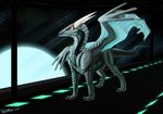  2014 4_eyes arkon bodysuit claws clothing dragon feral futuristic glowing lights male planet scalie skinsuit space spacecraft tech velannal 
