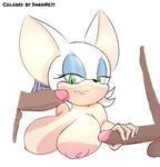  anthro areola balls bat big_breasts breasts darkneji disembodied_penis erect_nipples erection female group handjob human male mammal nipples penis rouge_the_bat sex solo_focus sonic_(series) thecon 