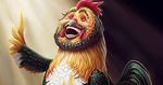  avian bird chicken male parody pavarotti singing what 
