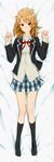  absurdres brown_eyes brown_hair cardigan dakimakura full_body highres isshiki_iroha long_legs looking_at_viewer school_uniform short_hair skirt smile solo yahari_ore_no_seishun_lovecome_wa_machigatteiru. yuto_(dialique) 