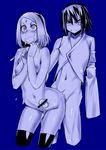  1boy 1girl censored from_behind haruno_sakura konakona monochrome naruto sex simple_background uchiha_sasuke 