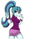  blue_hair equestria_girls female friendship_is_magic hair lips livesmutanon my_little_pony ponytail purple_eyes sonata_dusk_(eg) 