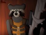  anthro gangstaguru guardians_of_the_galaxy gun male mammal marvel raccoon ranged_weapon rocket_raccoon smirk weapon 