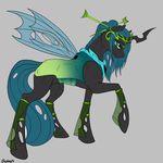  backlash91 changeling changeling_queen crown equine female feral friendship_is_magic horse mammal my_little_pony pony queen_chrysalis_(mlp) regalia royalty short_story 