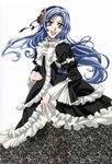  blue_hair crossdress crossdressing dress kouno_tooru nakajima_atsuko princess_princess trap 