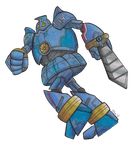  cosplay crossover gen_5_pokemon gen_6_pokemon gipsy_danger gipsy_danger_(cosplay) golurk honedge no_humans pacific_rim pokemon pokemon_(creature) weapon 