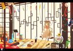  alternate_costume aqua_hair bad_id bad_pixiv_id bag barefoot blonde_hair book book_stack bottle bow cable collarbone confetti crop_top cup fireworks fish fishbowl flower goldfish handbag hat hat_bow hatsune_miku horizontal_stripes indoors instrument_case japanese_clothes kagamine_len kagamine_rin kimono kinokohime letterboxed lifebuoy light_brown_hair light_particles long_hair microphone midriff music_stand navel open_book paper pennant photo_(object) pillow plant potted_plant rug scissors shadow shirt skirt string_of_flags striped striped_shirt sun_hat sunflower sunlight swing twintails umbrella very_long_hair vocaloid white_skirt wind_chime window_shade yukata 