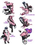  2015 abs anthro balls breasts canine cunnilingus duo english_text fabinella fellatio female flag flexible fur hair kama_sutra lady_snakebite lagomorph male male/female mammal muscles nipples nude oral pecs penetration penis pink_fur pink_hair pussy rabbit sex text unicycle vaginal vaginal_penetration 