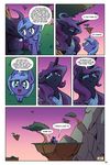  2015 comic dialogue english_text equine female feral friendship_is_magic horn lovelyneckbeard mammal my_little_pony nightmare_moon_(mlp) princess_luna_(mlp) square_crossover text winged_unicorn wings 